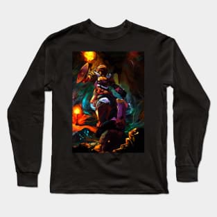 dark cave Long Sleeve T-Shirt